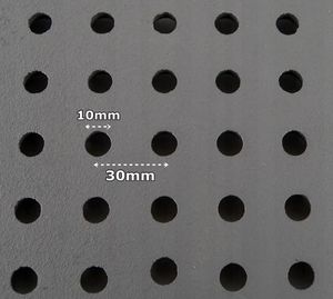 Hurtex Ruszt żeliwny do kominka 35 x 35 4