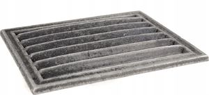 Hurtex Ruszt żeliwny do kominka, pieca- 23x19 4