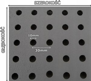 Hurtex Ruszt żeliwny do kominka 24 x 30 3