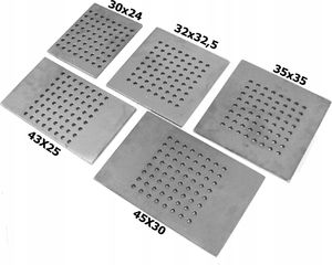 Hurtex Ruszt żeliwny do kominka 24 x 30 6