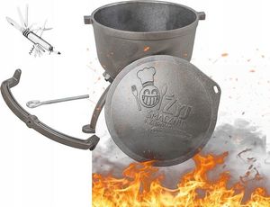 Hurtex Kociołek żeliwny 8 L 2