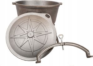 Hurtex Kociołek żeliwny 10 L 5