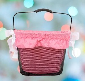 Hurtex Wkład Wkładka Wyściółka Koszyka Kosza Rowerowego Róż 2