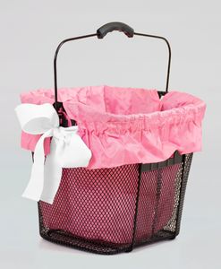 Hurtex Wkład Wkładka Wyściółka Koszyka Kosza Rowerowego Róż 3