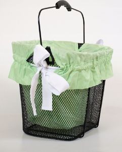 Hurtex Wkład Wkładka Wyściółka Koszyka Kosza Rowerowego Zieleń 3