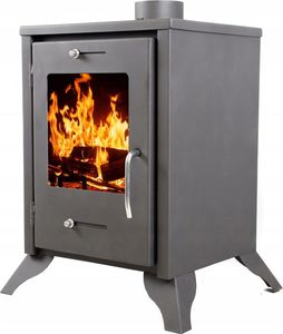 Hurtex Piec wolnostojący Zefir 10 kW Grafitowy 6