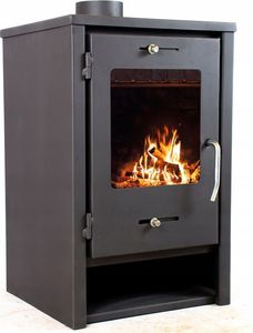 Hurtex Piec wolnostojący Leo 10 kW Grafitowy 7