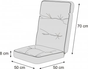 Hobbygarden PODUSZKA LENA BRĄZ EKOLEN 10