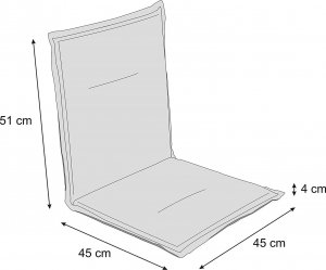 Hobbygarden Poduszka MIAMI PRESTIŻ Beżowa 2
