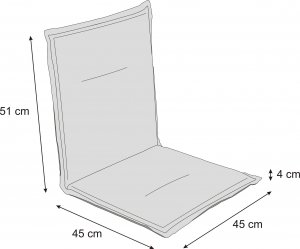 Hobbygarden Poduszka Miami Prestiż Grfatowa 3