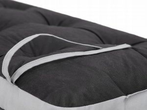 Hobbygarden Poduszka ETNA na ławkę ogrodową, szara, 150 cm 5