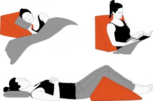 Hobbygarden PODUSZKA KLIN POPIEL 2