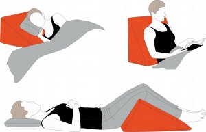 Hobbygarden PODUSZKA KLIN POPIEL 8