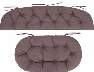 Hobbygarden Zestaw poduszek Amanda 1+2, Brązowe 3