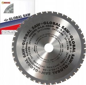 GLOBAL SAW Piła tarczowa do cięcia stali GLOBAL SAW 205 x 1,4/1,1 x 25,4mm / 42z CERMET 2