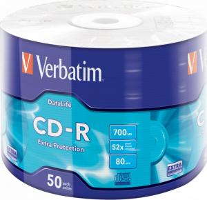 Verbatim CD-R 700 MB 52x 50 sztuk (43787) 1