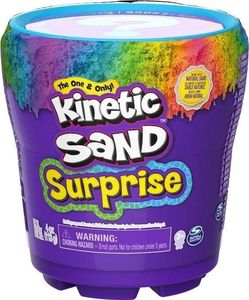 Spin Master Kinetic Sand Kolorowy piasek Niespodzianka 1