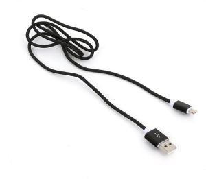 Kabel USB Platinet USB-A - Lightning 1 m Czarny (PUCDPFB1B) 1