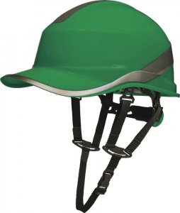 Delta Plus Hełm budowlany z ABS o kształcie czapeczki baseball 2 możliwości regulacji kol.niebieski fluo roz.REGULOWANY TETE DIAM5UPBLFL 10