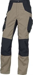 Delta Plus Spodnie mach Spirit z 60% bawełny i 40% poliestru - 270 G/M2 kolor beżowo-czarny rozmiar XXL M5PA2BNXX 1