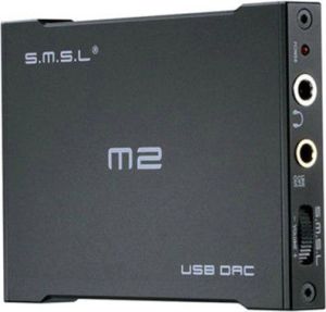Wzmacniacz słuchawkowy SMSL M2 Black Portable 3