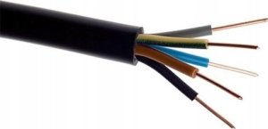 Elektrokabel Kabel energetyczny YKY 5x6 żo 0,6/1kV /100m/ 15