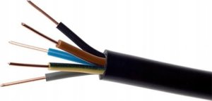 Elektrokabel Kabel energetyczny YKY 5x6 żo 0,6/1kV /100m/ 2