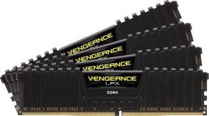 Pamięć Corsair Vengeance LPX, DDR4, 64 GB, 3000MHz, CL15 (CMK64GX4M4C3000C15) 1
