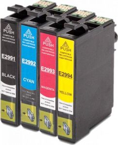 Tusz Epson 4x Tusz Do Epson T2991-2994 15ml CMYK 1