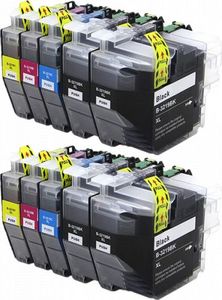 Tusz Brother 10x Tusz Do Brother LC-3219 LC-3217 65/18ml CMYK 1