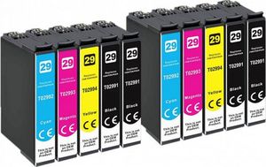 Tusz Epson 10x Tusz Do Epson T2991-2994 15ml CMYK 1