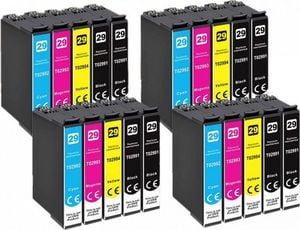 Tusz Epson 20x Tusz Do Epson T2991-2994 15ml CMYK 1