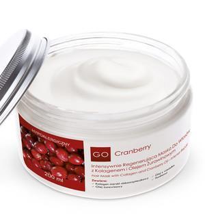 GoCranberry  Intensywnie regenerująca maska do włosów z kolagenem i olejem żurawinowym 200 ml 2