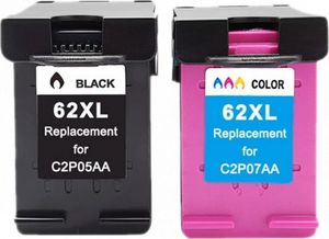 Tusz HP 2x Tusz Do HP 62XL 16ml Black/Color 1