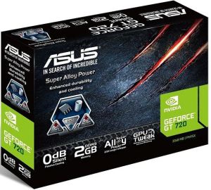 Karta graficzna Asus GeForce GT720 2GB DDR3 (64 bit) DVI-D, HDMI, D-Sub, BOX (90YV072C-M0NA00) 5