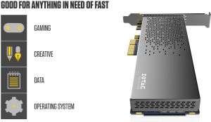 Dysk SSD Zotac 480 GB PCI-E x4 Gen3 NVMe (ZTSSD-PG3-480G-GE) 16