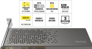 Dysk SSD Zotac 480 GB PCI-E x4 Gen3 NVMe (ZTSSD-PG3-480G-GE) 17
