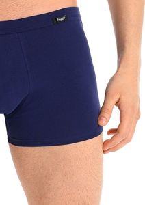 Teyli Bokserki męskie bawełniane Levi niebieskie XL Niebieski 5