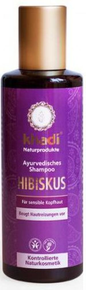 Khadi Delikatny szampon do włosów z Hibiskusem i Lawendą 210ml 1