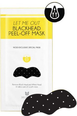 MIZON Plasterek na zaskórniki Let Me Out BlackHead Peel-Off Mask 1