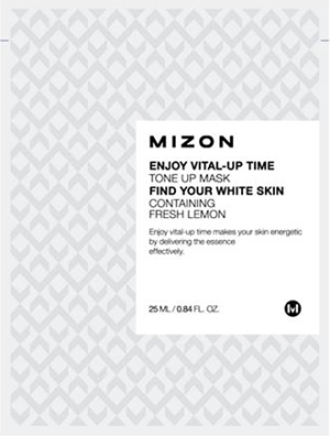MIZON Orzeźwiająca maska z cytryną Enjoy Vital-Up Tone Up Mask 1