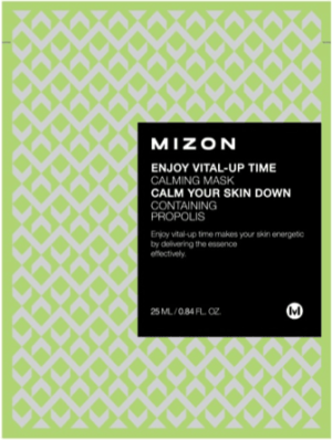 MIZON Kojąca maska z propolisem Enjoy Vital-Up Time Calming Mask 1