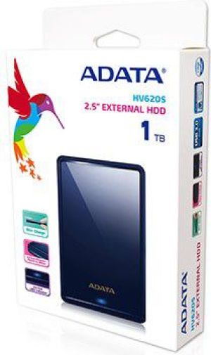 Dysk zewnętrzny HDD ADATA HV620S 1TB Niebieski (AHV620S-1TU3-CBL) 2