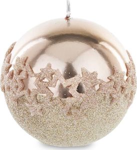 Art-Pol Pl Rose Gold Świeca Ice Star Kula 10 1