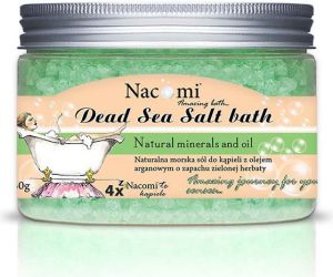 Nacomi Sól z Morza Martwego zielona herbata 450g 1