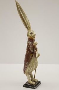 Art-Pol Figurka Królik Z Zegarkiem 5