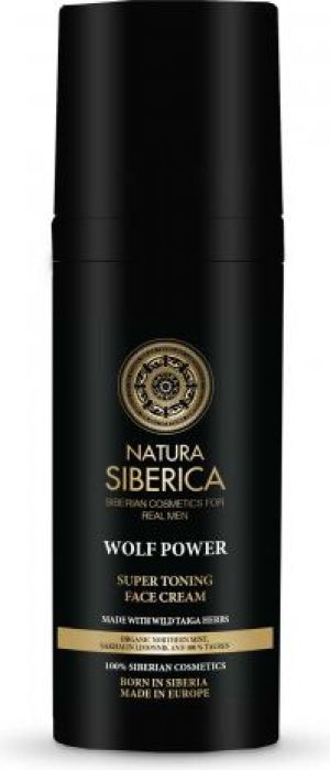 Natura Siberica Men Tonizujący krem do twarzy Siła Wilka 50 ml 2