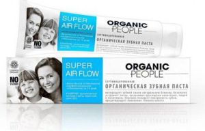 Organic People Pasta do zębów SUPER AIR FLOW 100ml 1