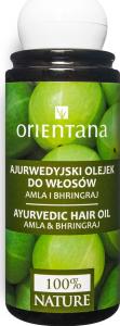 Orientana Ajurwedyjski olejek do włosów AMLA I BHRINGRAJ 105ml 1