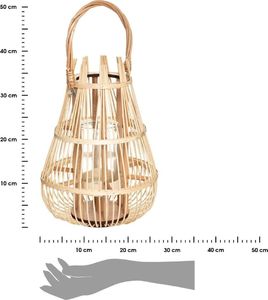 Art-Pol Lampion Kosz rattanowy 38 cm 3